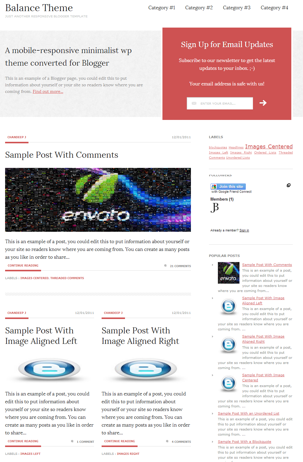 Balance Theme responsive